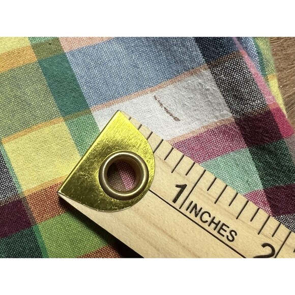 Ralph Lauren Golf Button Down Shirt Mens L Plaid Short Sleeve Multicolor, Tildon - Picture 7 of 9